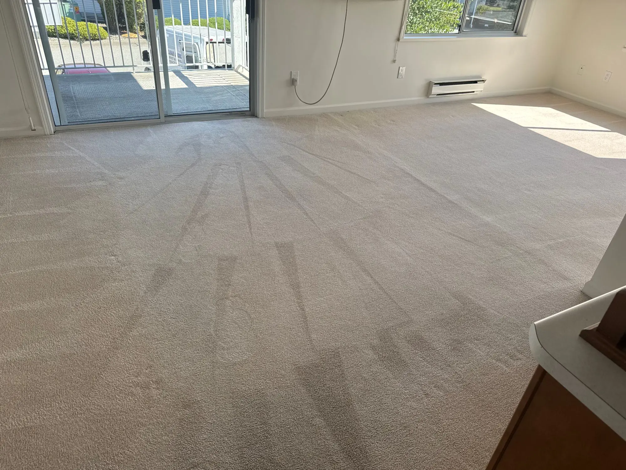 Clear Choice Cleaners technician preparing professional duct cleaning equipment