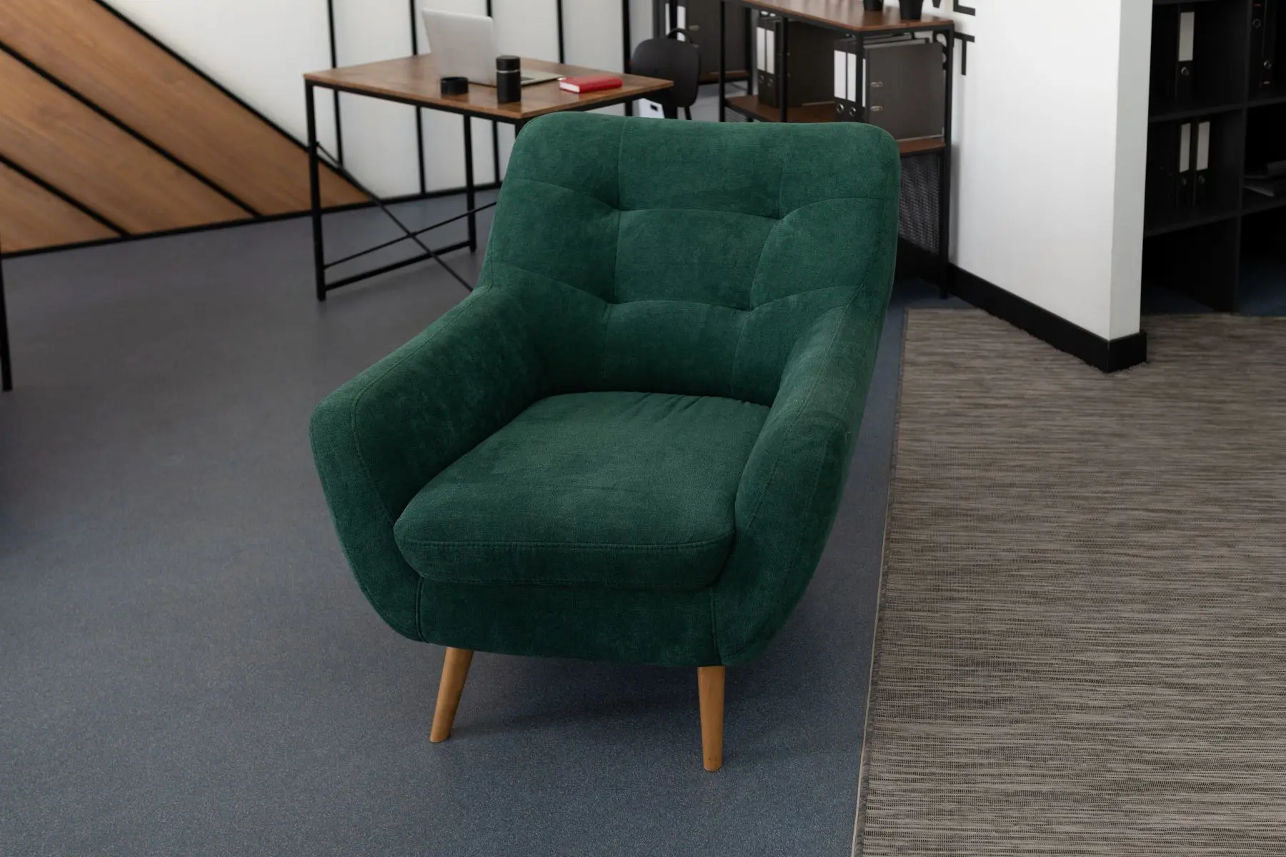 Commercial upholstery cleaning for office and waiting room seating